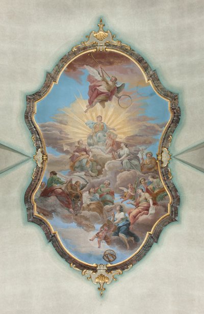 Milán, Iglesia de San Francisco de Paula, Sala de los Frescos del Palacio de Italian School