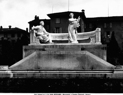 Monumento a Gaetano Donizetti de Italian School
