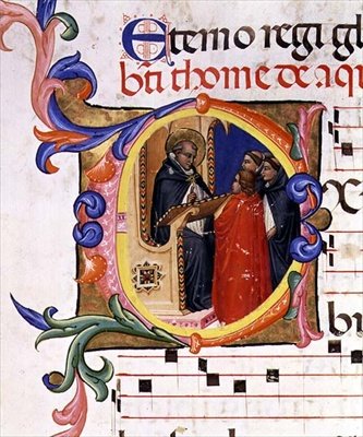 Ms 559 f.285v Inicial historiada 