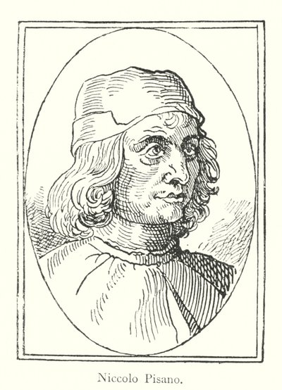 Niccolo Pisano (grabado) de Italian School
