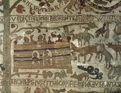 Arca de Noé, 1166 de Italian School
