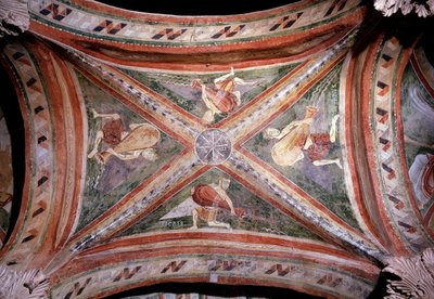 Ríos del Paraíso - Fresco de Italian School