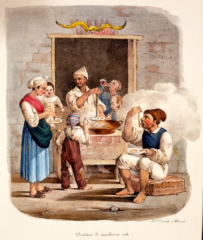 Vendedor de Pasta de Italian School