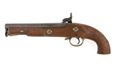 Pistola de percusión modelo 1842 de .753 pulgadas de Italian School