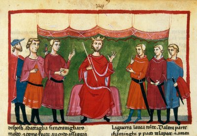 Pago de la multa al Gonfaloniere de Justicia de Italian School