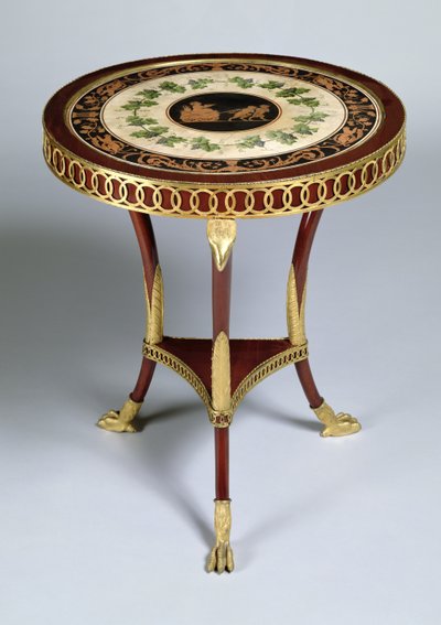 Mesa pedestal, 1804-14 de Italian School