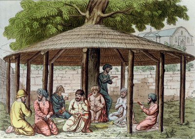 Sufíes persas, principios del siglo XIX de Italian School