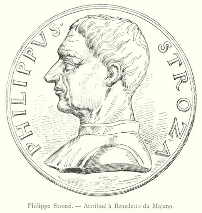 Felipe Strozzi, Atribuido a Benedetto da Majano de Italian School