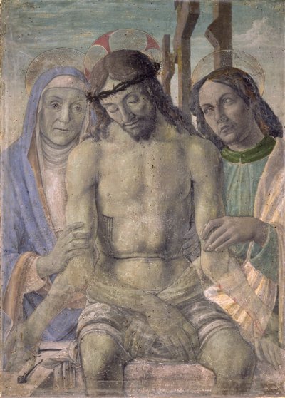 Piedad (panel) de Italian School