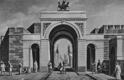 Pompeya: Puerta Ercolana de Italian School