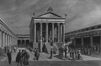 Pompeya: Templo de Apolo de Italian School