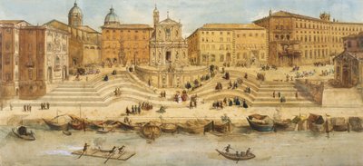 Porto di Ripetta de Italian School