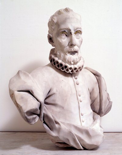 Retrato de Alessandro Giustiniani (escultura de mármol) de Italian School