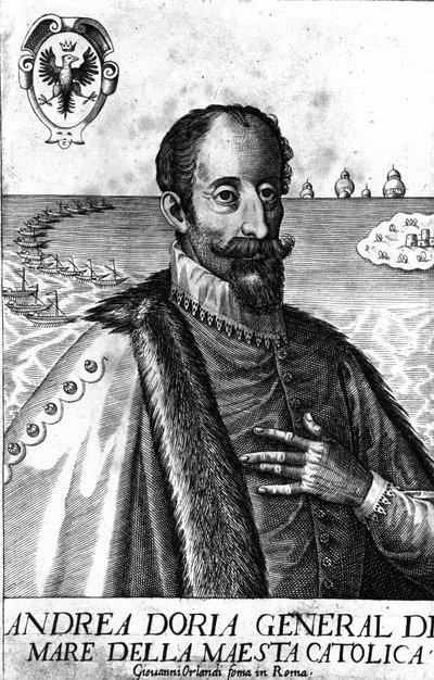 Retrato de Andrea Doria (1466-1560), militar italiano de Italian School