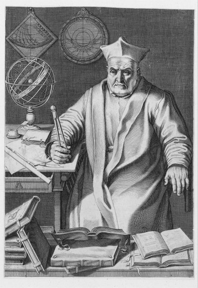 Retrato del Cardenal Christopher Clavius de Italian School