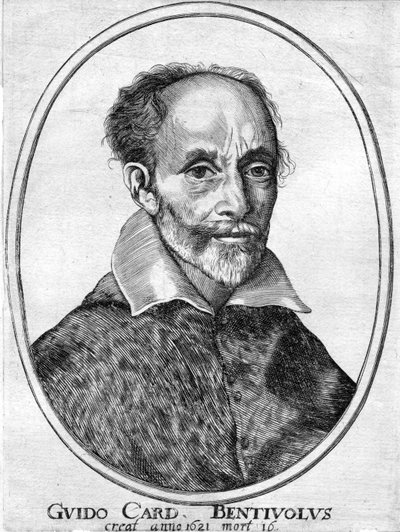 Retrato del Cardenal Guido Bentivoglio de Italian School