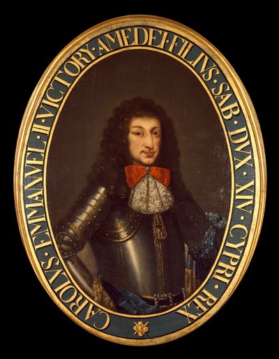 Retrato de Carlos Manuel II (1634-1675), Duque de Saboya de Italian School