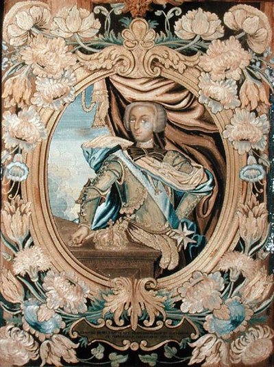 Retrato de Carlos III (1759-1788) Rey de Sicilia, Nápoles, España y Jerusalén de Italian School