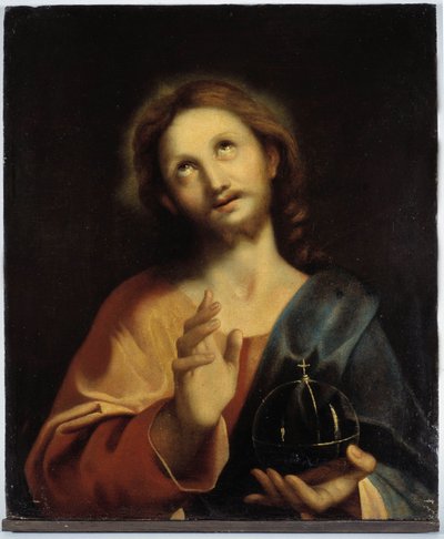 Retrato de Cristo. Escuela milanesa del siglo XVI. Pintura anónima de Italian School