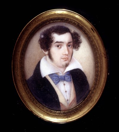 Retrato de Ciro Menotti (1798 - 1831) de Italian School
