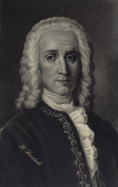 Retrato de Domenico Scarlatti de Italian School