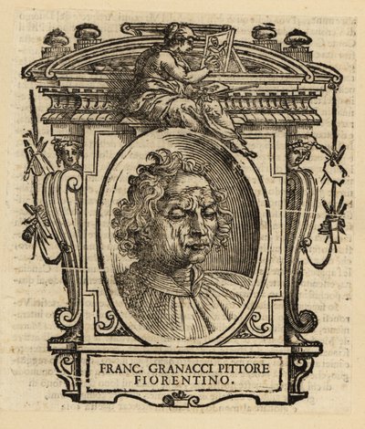 Retrato de Francesco Granacci, pintor italiano del Renacimiento de Florencia de Italian School