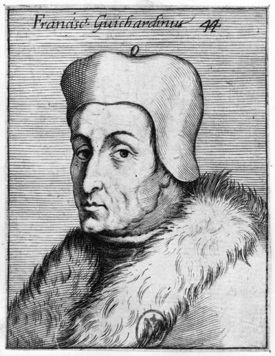 Retrato de Francesco Guicciardini (1483-1540) de Italian School