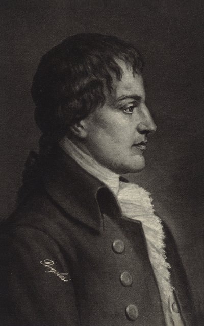 Retrato de Giovanni Battista Pergolesi de Italian School