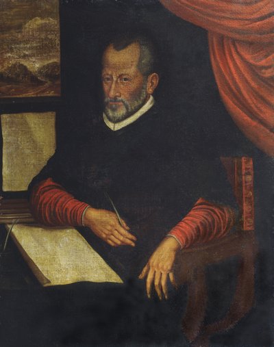 Retrato de Giovanni Pierluigi da Palestrina (pintura) de Italian School