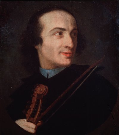 Retrato del violinista y compositor italiano Giuseppe Tartini (1692-1770). de Italian School