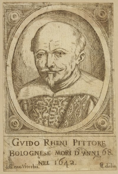 Retrato de Guido Reni de Italian School