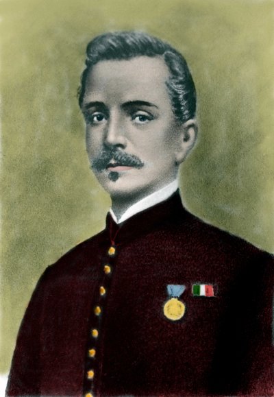 Retrato de Ippolito NIEVO (1831-61) escritor y patriota italiano. de Italian School