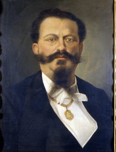 Retrato del Rey Víctor Manuel II (1820 - 1878). Pintura. Siglo XIX. Museo del Risorgimento. Milán de Italian School