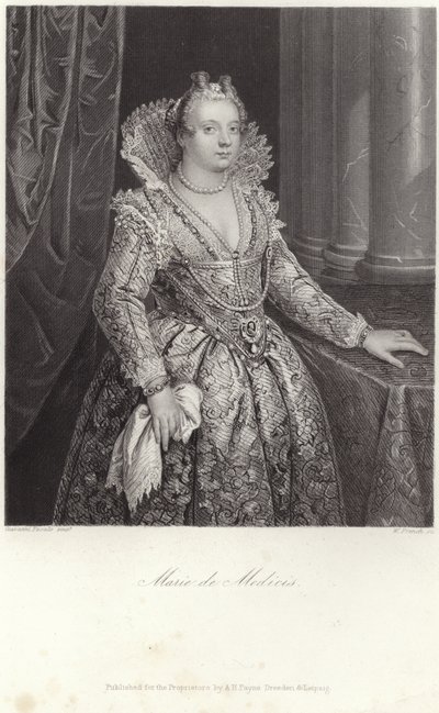 Retrato de María de Médici de Italian School