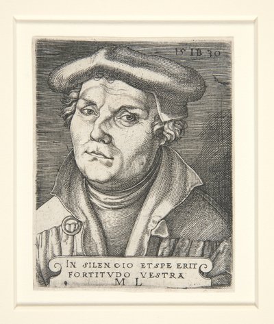 Retrato de Martín Lutero de Italian School