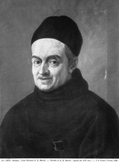 Retrato de Padre Martini de Italian School