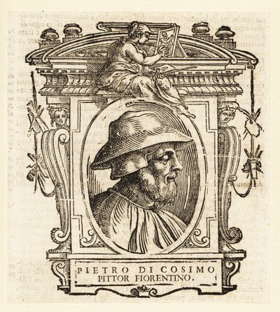 Retrato de Piero di Cosimo también conocido como Piero di Lorenzo, pintor italiano del Renacimiento de Florencia de Italian School