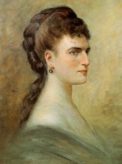 Retrato de Teresa Stolz de Italian School