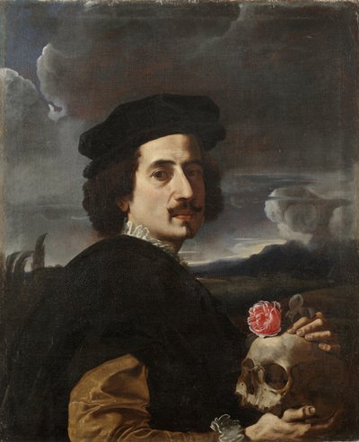 Retrato de un hombre, mediados del siglo XVII de Italian School