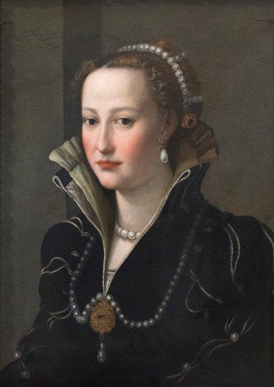 Retrato de una dama, posiblemente Isabel de Médicis de Italian School