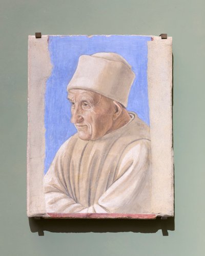 Retrato de un anciano, último cuarto del siglo XV de Italian School