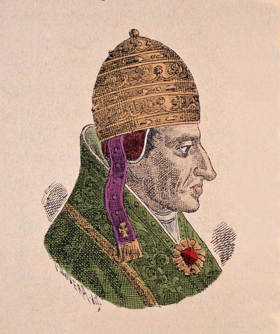 Retrato del Antipapa Alejandro V (1409-1410) de Italian School