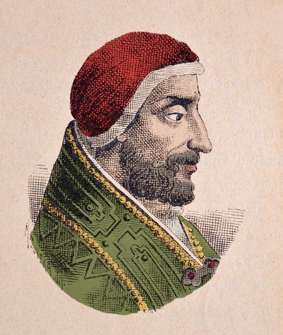 Retrato del Papa Alejandro IV (1254-1261) de Italian School