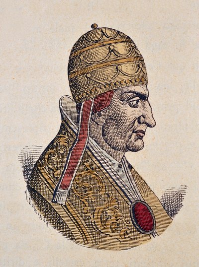 Retrato del Papa Benedicto IX (1032-1044) de Italian School