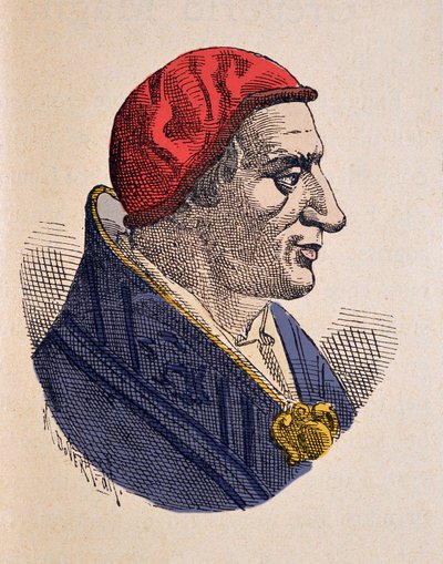 Retrato del Papa Benedicto I (575-579) de Italian School