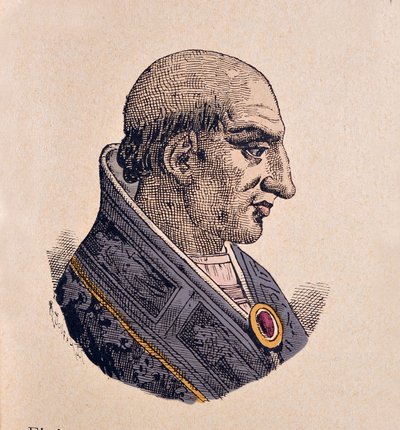 Retrato del Papa Clemente V (1305-1314) de Italian School