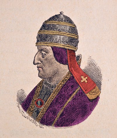 Retrato del Papa Eugenio IV (1431-1447) de Italian School
