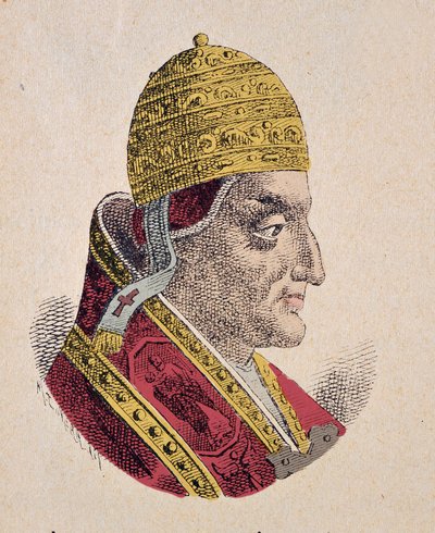 Retrato del Papa Inocencio IV (1243-1254) de Italian School