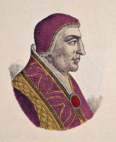 Retrato del Papa Juan XVIII (1003-1009) de Italian School