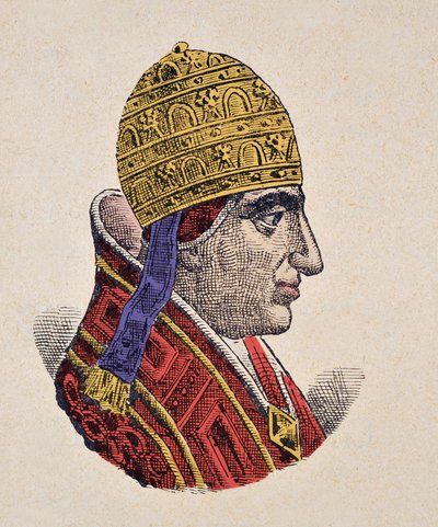 Retrato del Papa Juan XXII (1316-1334) de Italian School